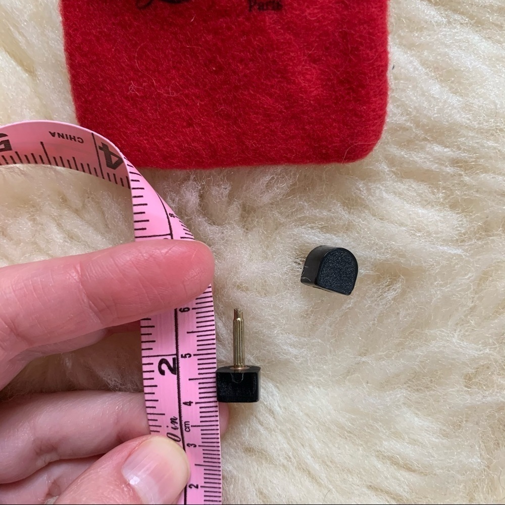 Christian Louboutin Replacement Heel caps Tips - Picture 2 of 6
